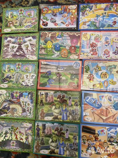 Киндер сюрприз вкладыши