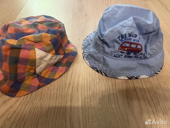 Детские кепки и панамы