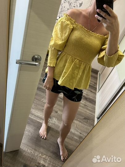 Льняной топ