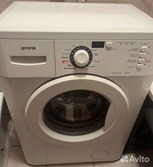 Стиральная машина gorenje