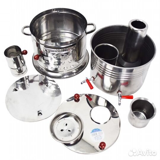 Самовар турецкий,дровяной с заварочным отделением