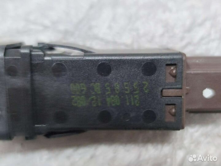 Кнопка отключения airbag Nissan note