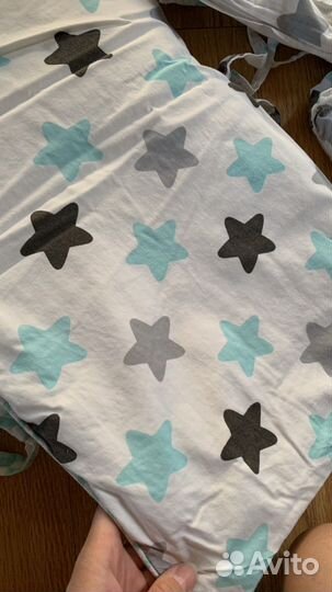 Бортики в детскую кроватку