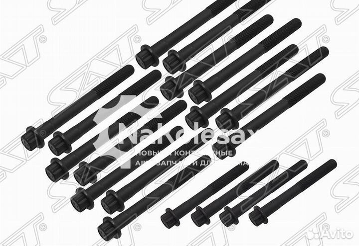 Болт гбц (комплект) toyota 2L/3L/5L/2L-T