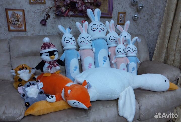 Лисичка - мягкая игрушка