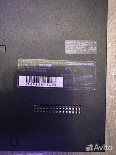 Прошитая Sony PlayStation 2 +Hdmi + USB 64gb