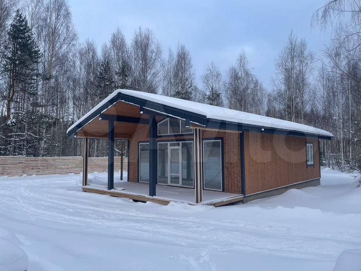 Коттедж 110 м² на участке 8 сот.