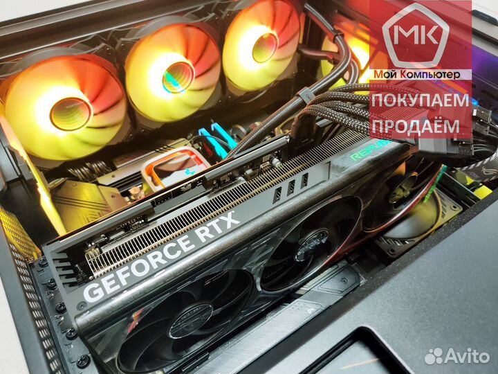 Новый игровой комп Core i9-14900KF + RTX 4090 24GB