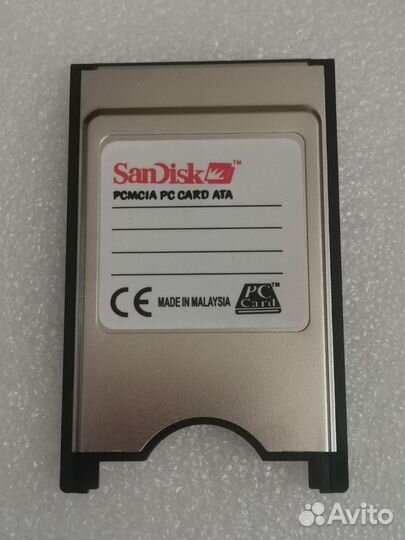 Переходник Compact Flash CF в pcmcia