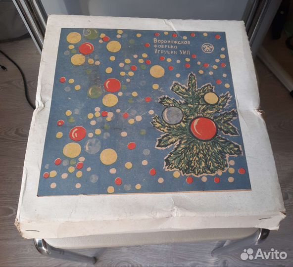 Елочные игрушки СССР. Родная коробка