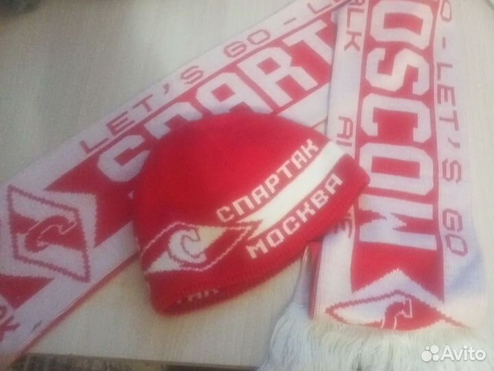 Комплект шапка и шарф 