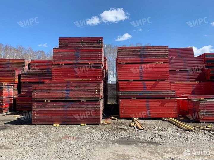 Щиты, сталь. Съемная опалубка. Аренда, продажа