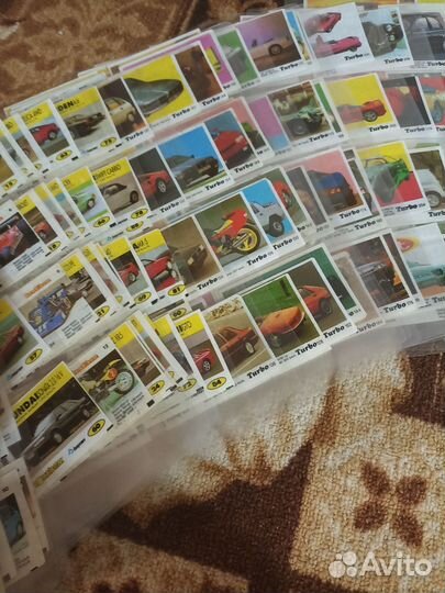 Вкладыши от жвачки турбо и бомбибом