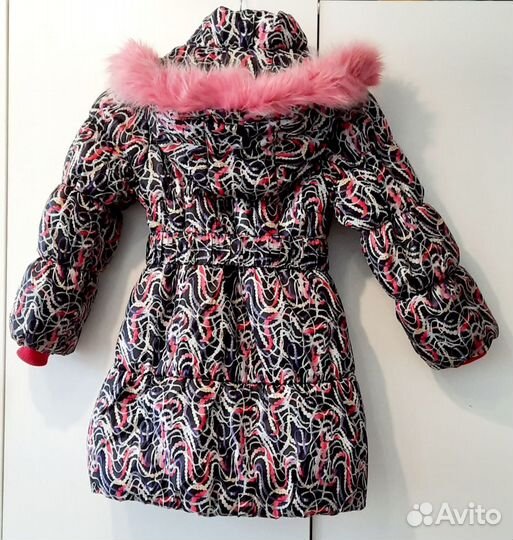 Пальто зимнее для девочки Oldos р.116-122