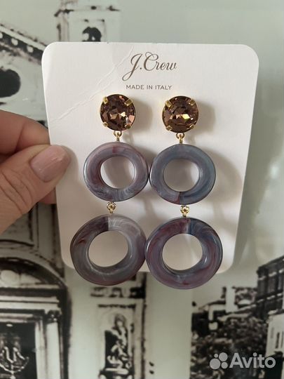 Серьги J Crew