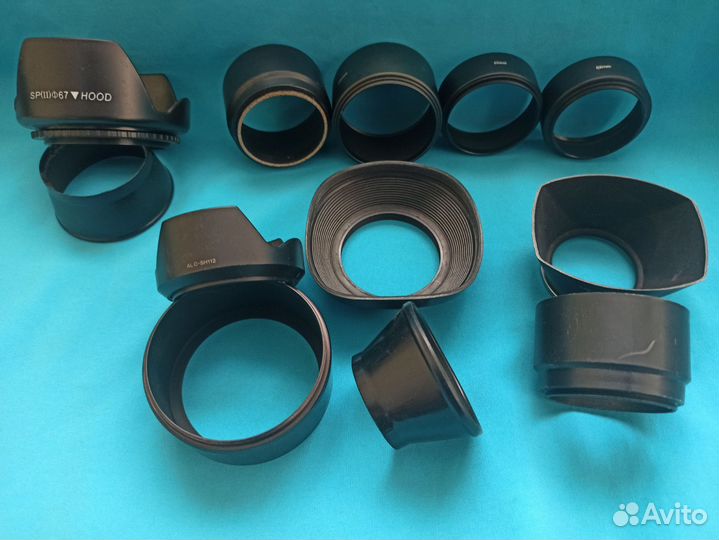 Бленда разного диаметра на объективы