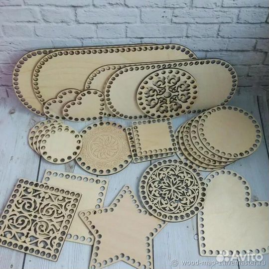 Донышко, заготовка для вязания