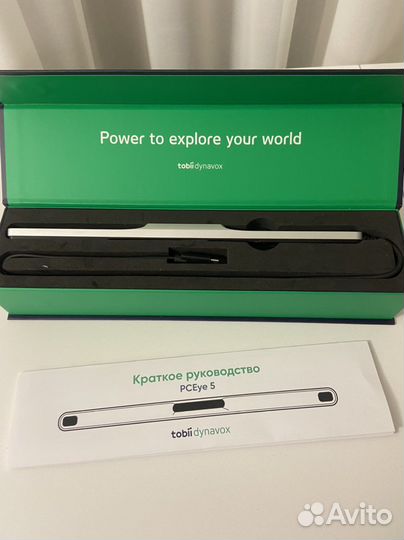 Приставка-айтрекер PCEye 5+ ноутбук