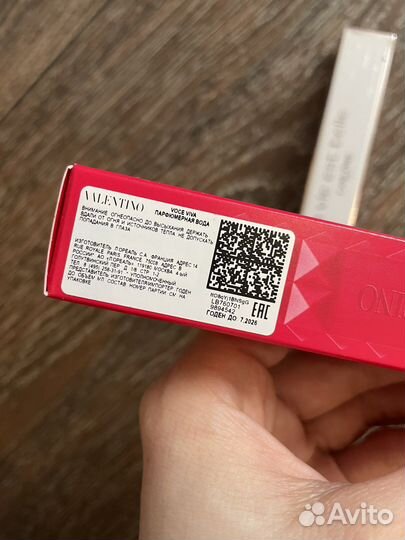 Парфимерная вода valentino, lancome 10 ml