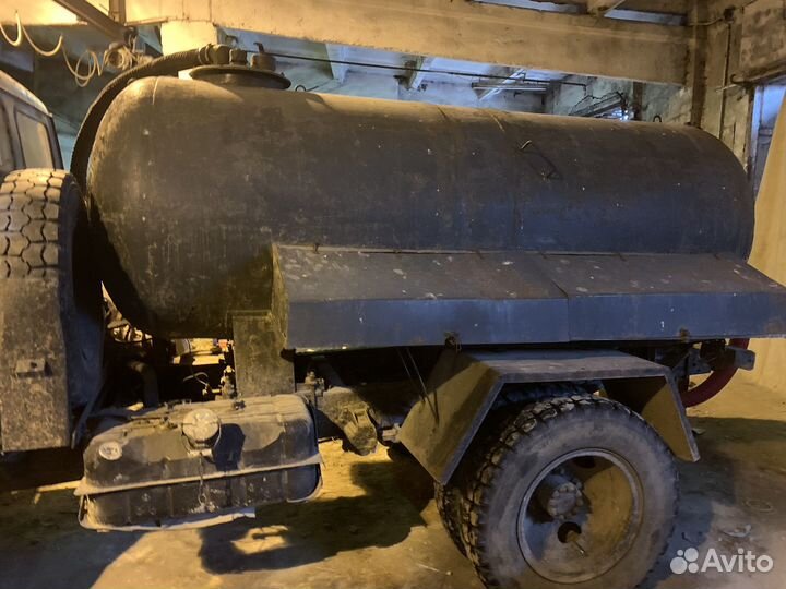 Ассенизатор бочка и газ 53 3307 какавозик на ходу