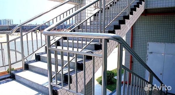 Перила из нержавеющей стали