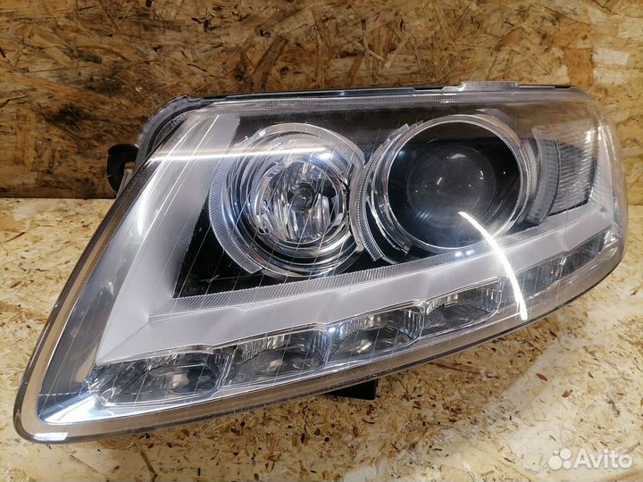 Фара ксенон левая Audi A6 C6 Rest