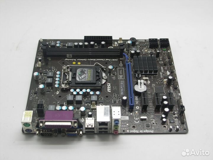 Материнская плата S-1155 MSI H61M-P23 (B3) PCI-E