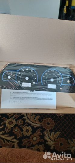 Накладка на панель VDO ваз 2114