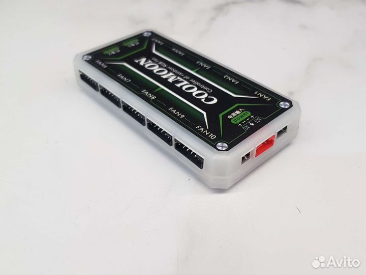 RGB Контроллер CoolMoon на 10 Кулеров с Пультом