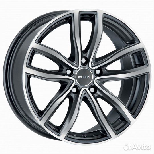 R18 5x112 8J ET39 D66,45 MAK Sarthe Gunmetal Mirro