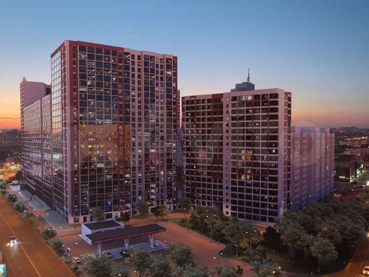 3-к. квартира, 56,6 м², 16/27 эт.