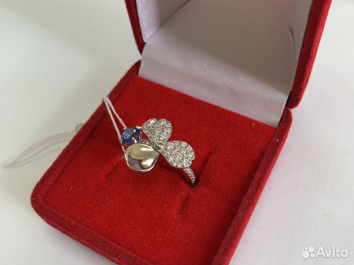 Серебряное кольцо (арт:95108) Р3а, новое