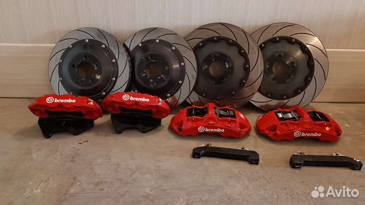 Тормоза brembo gt6 405mm и gt4 380mm