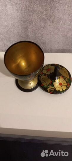 Деревянная солонка 