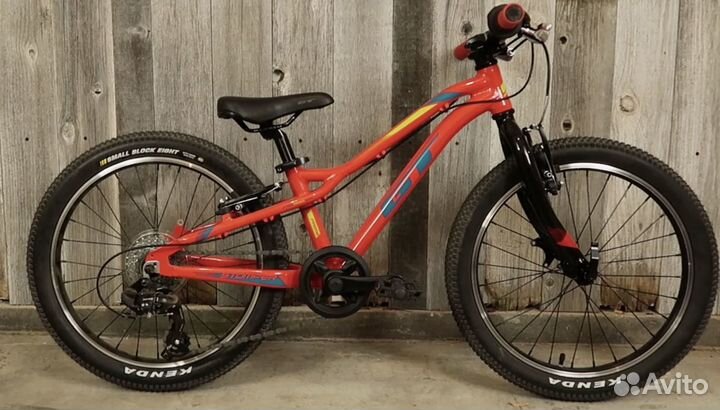 Велосипед gt stomper prime 24 красный