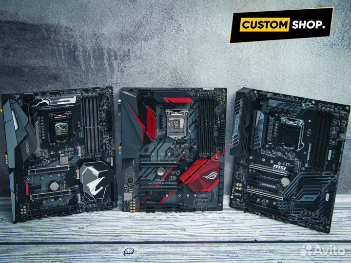 Мат. платы s1151 V1 V2 Msi Asus Gigabyte Гарантия