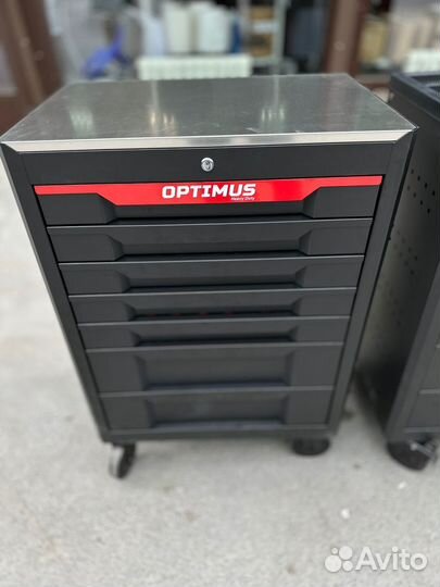 Тележка инструментал 7 полок с набором OPT-717M