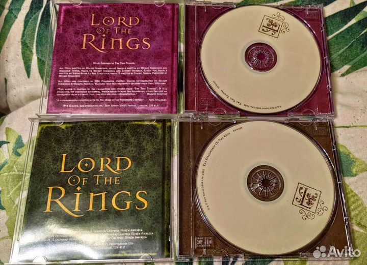 Lord of the Rings CD музыка из мира Толкиена