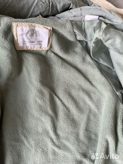 Куртка Zara детская 110