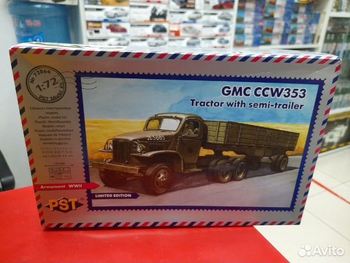 72064 Автомобиль Gmc Ccw 353 1:72 PST