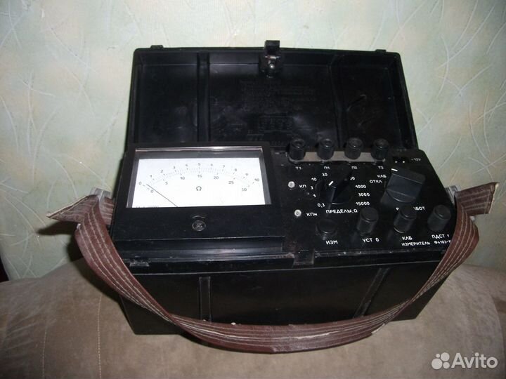 Измеритель сопротивления заземления ф4103-м1