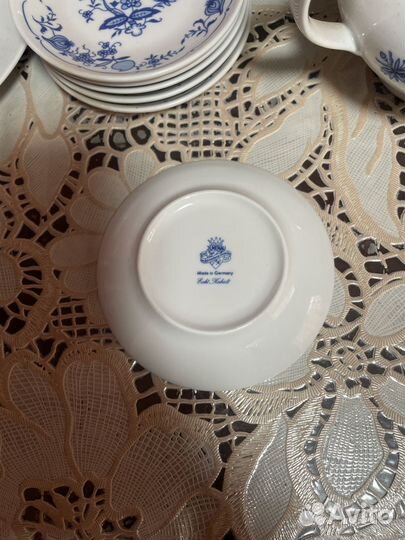 Кофейный сервиз германия echl cobalt