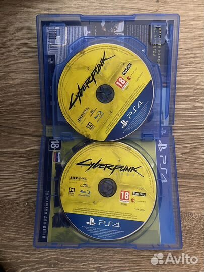 Диски на ps4 cyberpunk 2077
