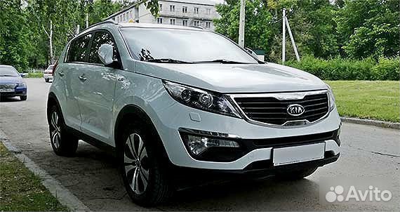 Бампер решетка крыло фара Kia Sportage 3