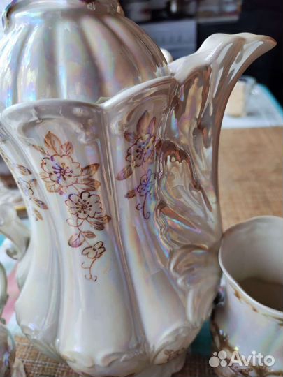 Чайный сервиз фарфор СССР
