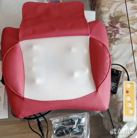 Подушка для массажа 4 ролика