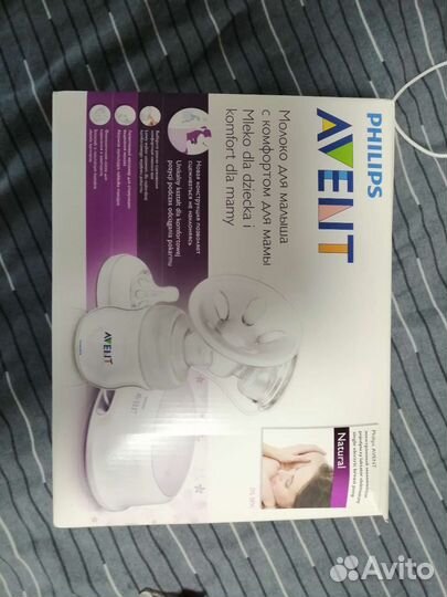 Молокоотсос avent электрический