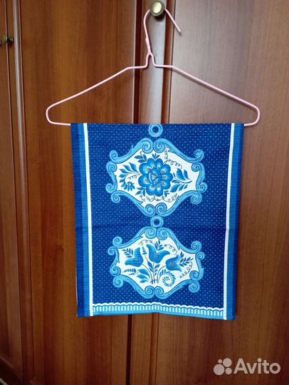 Кухонный набор:фартук и салфетка, новый