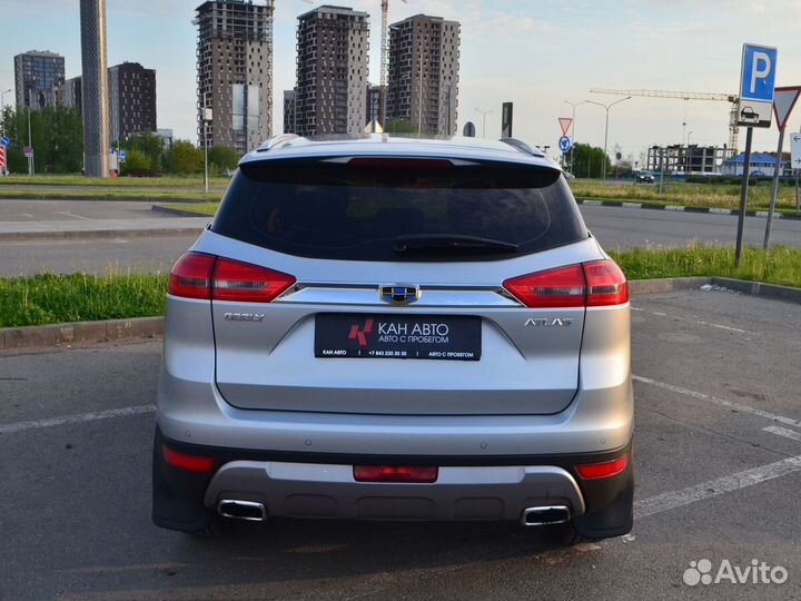 Geely Atlas 2.4 AT, 2018, 103 673 км