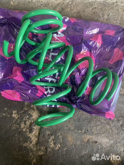 Пружины с занижением